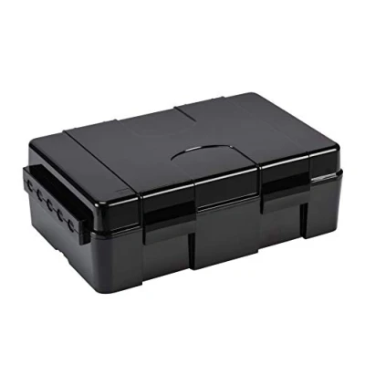 Immagine di Knightsbridge Scatola elettrica resistente alle intemperie JB55BK IP55 per esterno nero, 116.0 mm*334.0 mm*220.0 mm