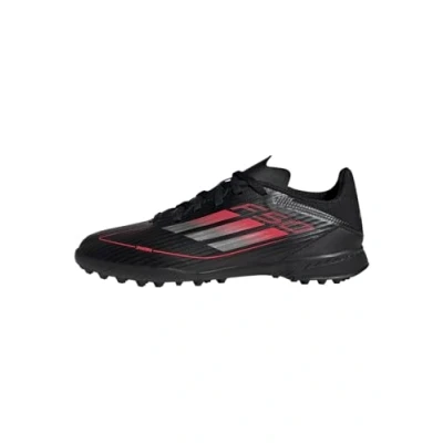 Immagine di adidas Performance F50 League TF Unisex Scarpe da calcetto con tacchetti per bambini, Taglia: 38 2/3, Core black/iron metallic/lucid red