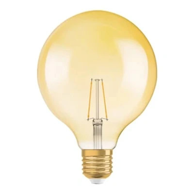 Immagine di Osram 808980 Lampada LED, Vintage E27, 2.8 W, Globo, 1 Unità (Confezione da 1)