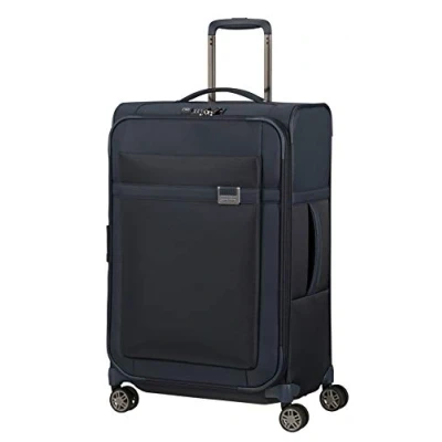 Immagine di Samsonite Airea, Bagagli Valigia, Unisex Adulto, Blu (Dark Blue), Spinner M Expandable (67 cm 73.5/81.5 L)