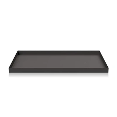 Immagine di Cooee Design Tray Vassoio in Acciaio Inox, Color Grafite, 39 x 25 2 cm