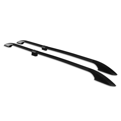 Immagine di OMAC Barre portapacchi compatibili con VW T5 T6 2003 2024 L1 in alluminio corto nero 2 X