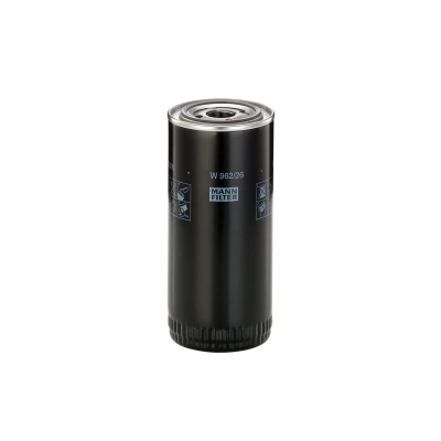 Immagine di MANN FILTER W 962/26 Filtro olio 1 12 UNF 1B con una valvola blocco arretramento ad avvitamento