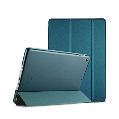 Immagine di ProCase iPad Mini 5 7.9&quot; 2019 Custodia, Ultra Sottile e Leggero Custodia con Auto Sleep/Wake, Supporto Retro Semi Trasparente Copertura Intelligente per 7.9 Pollici 2019Teal