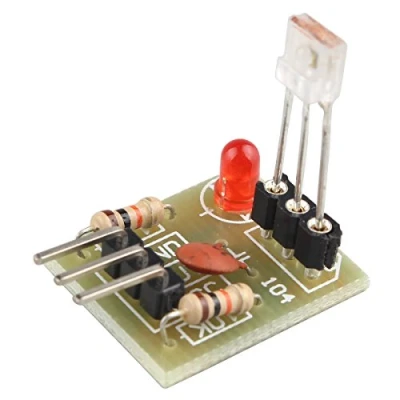 Immagine di HALJIA, modulo di ricezione con sensore laser ad alto livello uscita, non modulato, Compatibile Arduino Raspberry Pi, ecc.