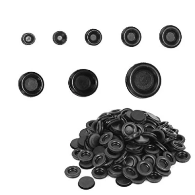 Immagine di Smavles Guarnizioni Anello Gomma 400 Pezzi Tappi Passacavi Gommino Passacavo Elettrico,Kit di Occhielli in per Protezione Cavo