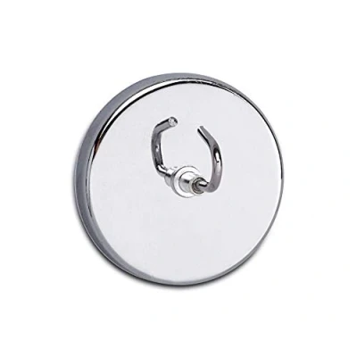 Immagine di Maul Magnete (Ø x A) 52 mm 31 tondo, con gancio Argento 1 pz. 6155596
