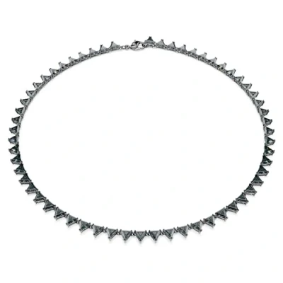 Immagine di Swarovski Matrix ALL ARD Triangle Collana, Donna, Taglia: One Size, Gray