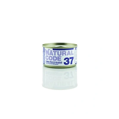 Immagine di NATURAL CODE 37 TONNO POLLO E CALAMARI IN JELLY. 85GR