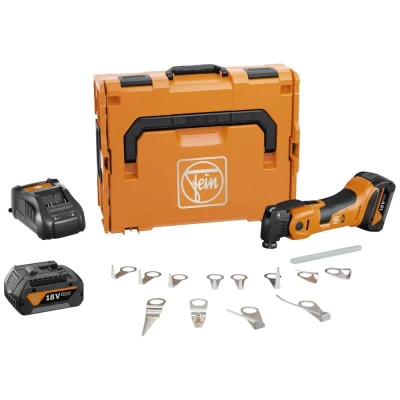 Immagine di Fein Multimaster AMM 700 1.7 Q Autoglas AS 71293762000 Utensile multifunzione a batteria incl. ricaricabile, seconda batteria,