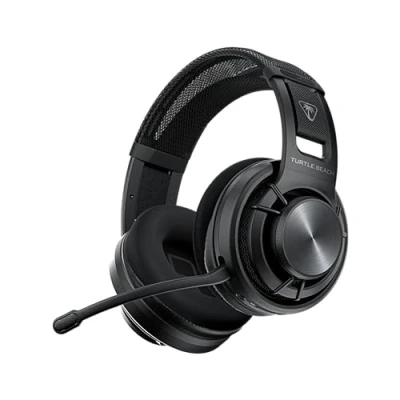 Immagine di Turtle Beach Atlas Air Cuffie da gioco PC Aperte Wireless w/Audio ad Alta Fedeltà 24 bit, Microfono Trasmissione, Cuscinetti in Memory Foam &amp; Blueooth per PC, PS5, PS4, Switch, Mobili
