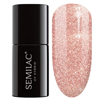 Immagine di Semilac UV Smalto Semipermanente 094 Pink Gold 7ml