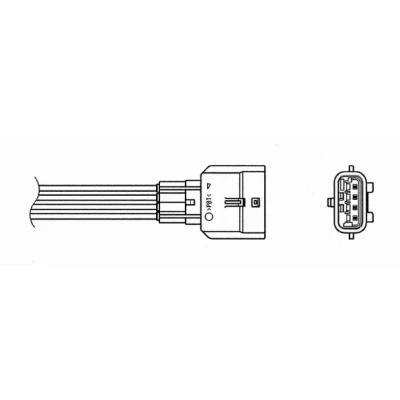 Immagine di NGK 6519 Sonda lambda riscaldato 4 RENAULT: CLIO 3, Modus / Grand