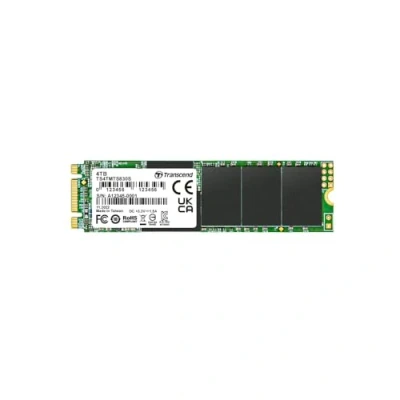 Immagine di Transcend MTS830S 4 TB M.2 2280 SATA III 6 Gb/s Unità a stato solido interna (SSD) 3D TLC NAND con cache DRAM (TS4TMTS830S)