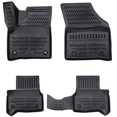 Immagine di ELMASLINE Tappetini in gomma 3D per VW E UP dal 2020 con bordo alto accessori