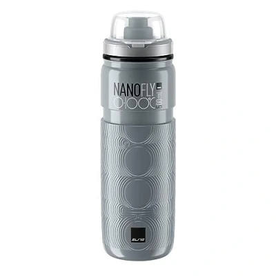 Immagine di ELITE Nano Fly 0 100, con tappo MTB, termico 4 ore, nero 500 ml, in Plastica