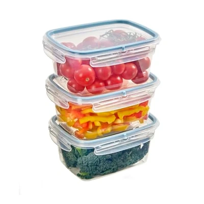 Immagine di Snips Set 3 Contenitori Per Alimenti 1,20 LT Rettangolare3x Made in ItalyBpa Free