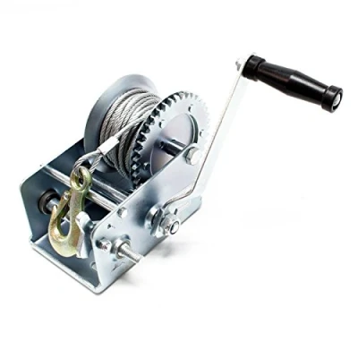 Immagine di Verricello manuale 1.100kg 8m rapporto di trasmissione 4:1/8:1 argano a fune