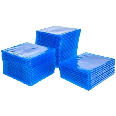 Immagine di MediaRange BOX39 50 Blu ray case 1dischi Blu, Trasparente custodia CD/DVD, 1 Confezione da pezzi
