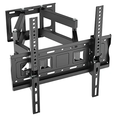 Immagine di Muchen Supporto da parete per TV orientabile, inclinabile, 26 55 pollici, piatto e curvo, fino a 30 kg, max. VESA 400 x mm