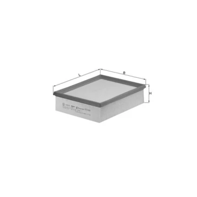 Immagine di MAHLE ORIGINAL LX 742/1 filtro aria 62,3 193 231,0 Cartuccia RENAULT: CLIO 2, ESPACE 4, LAGUNA 2