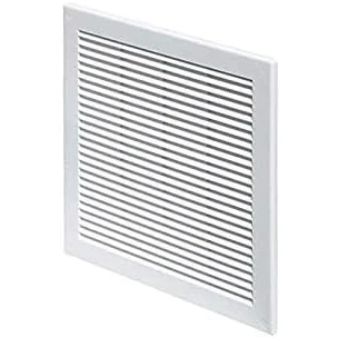 Immagine di griglia di aerazione 300 x MM 30,5 cm, bianco con Insect Fly net