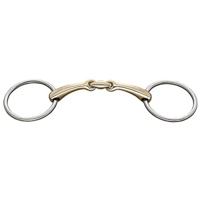Immagine di Sprenger Dynamics RS double jointed loose ring bradoon 14mm