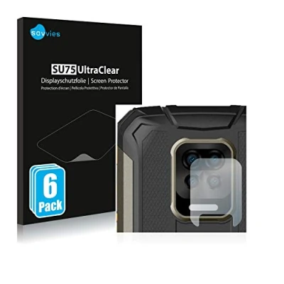 Immagine di savvies (6 Pezzi Pellicola Protettiva per Doogee S59 Pro (SOLO Fotocamera) Protezione Schermo Trasparente