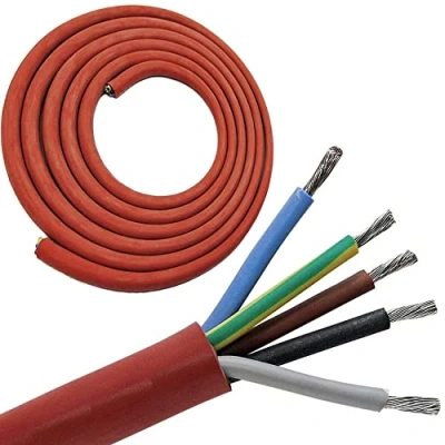 Immagine di Doubleyou G&amp;B®, cavo in silicone, SIHF J, 5 x 2,5 mm², per stufe elettriche fino a 9 KW, al metro