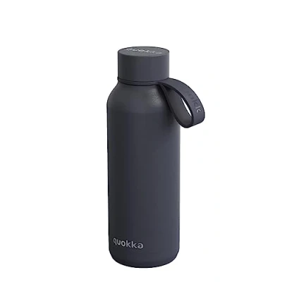 Immagine di Quokka SOLID CON SUPPORTO SLATE TERMO BOTTIGLIA IN ACCIAIO INOX 510 ML