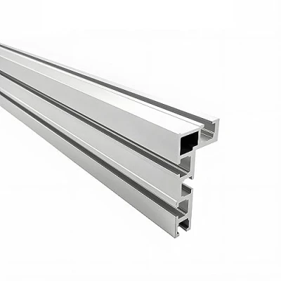 Immagine di aleawol guida a T per scanalature, 75 tipo 600 mm, in alluminio, scanalatura T, fai da te, lavorazione del legno, modifica il fissaggio della recinzione