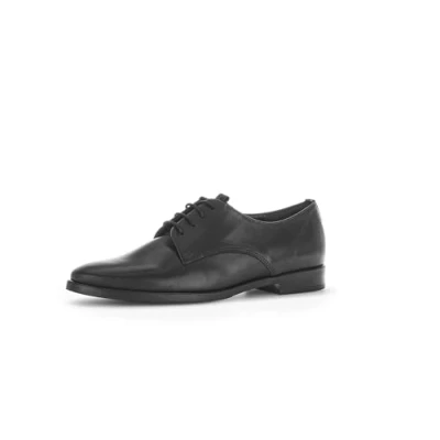 Immagine di Gabor Donna Scarpe Stringate Signora Scarpa da Affari Bassa con Lacci Classico Elegante Nero (Schwarz) / 01 38 EU 5 UK