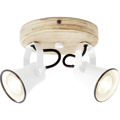 Immagine di Brilliant Seed 82224/05 Faretto da soffitto LED (monocolore) GU10 10 W Bianco, Legno (chiaro)