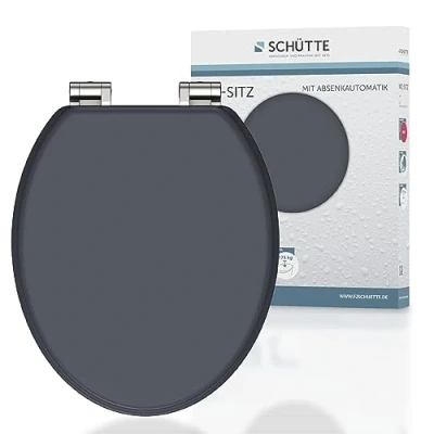 Immagine di Schütte, Coperchio e sedile WC, Spirit Anthrazit