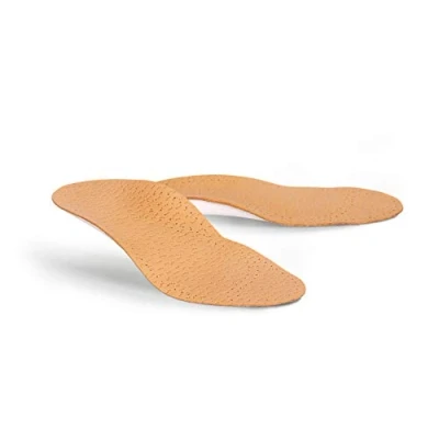 Immagine di Suole Ortopediche in Pelle per Bambini, Prevenzione Piedi Piatti, Plano Valgus, con Supporto agli Archi e ai Talloni, Kaps Apoyo Tutte le Misure (27 28 EUR)