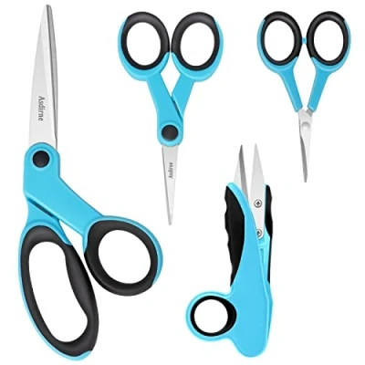 Immagine di Asdirne Forbici in Tessuto, da Cucito con Lama Affilata Acciaio Inossidabile, Comprese Ricamo, 4PCs