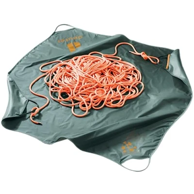 Immagine di deuter Gravity Rope Sheet, Telo Porta Corde Unisex Erwachsene, Teal Cinnamon, One Size
