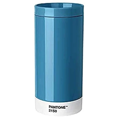 Immagine di Copenhagen design Pantone To Go, Stainless Steel Travel Mug/Thermo Cup, 430 ml, Blue 2150 C, Acciaio Inossidabile, 1 unità (Confezione da 1)