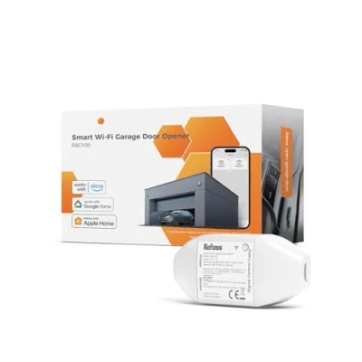 Immagine di Refoss WiFi Apriporta Garage Door Opener Smart Apricancello Intelligente, APP Controllo Remoto, Compatibile con Apple HomeKit, Alexa, Google Home, Nessun Hub Richiesto