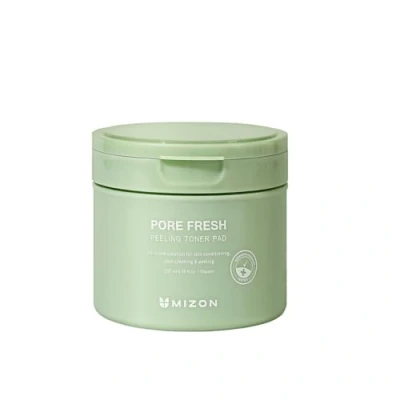 Immagine di [Mizon] Dischetti Tonificanti Esfolianti Pore Fresh (60 pezzi) AHA, BHA, PHA, lenitivo, esfoliante, tonificante, restringente i pori, Tamponi (Pore Peeling Toner Pad)