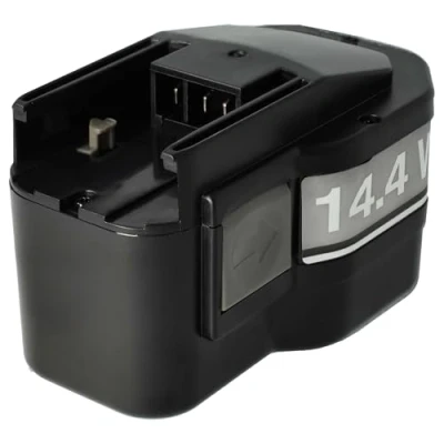 Immagine di vhbw 1x batteria compatibile con AEG BSS 14, SB2E 14.4 T Super Torque, BSB 14 STX, BS2E utensile elettrico (1500 mAh, NiMH, 14,4 V)