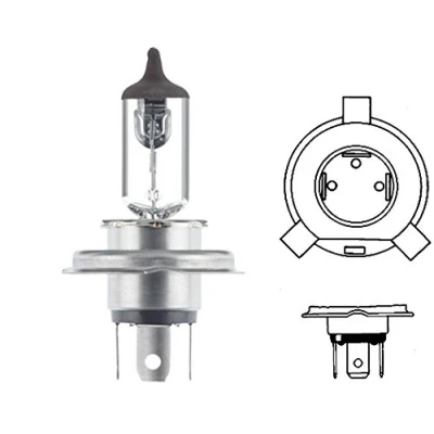 Immagine di HELLA Alogeno Lampadina H4 High Wattage only for offroad applications 12V 100/90W Modello presa lampadina: P43t 38 Scatola Quantità: 1 8GJ 002 525 203
