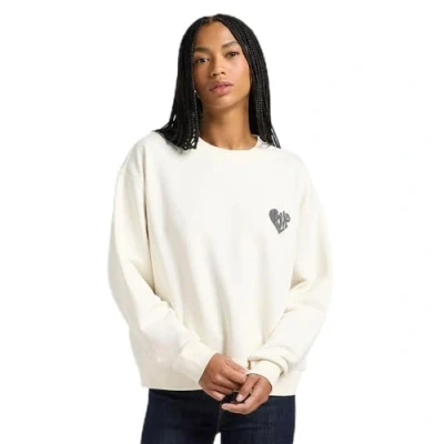 Immagine di Lee Relaxed FIT Felpa, Donna, Taglia: 44, Ecru