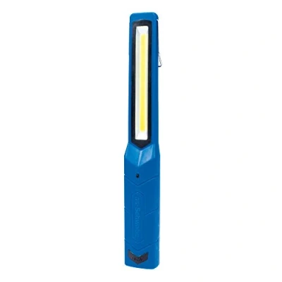 Immagine di AS Schwabe 42820 lampada a torcia LED batteria da 2 W, 200 lumen 6.000 K luce diurna di ispezione con magneti e ganci per appendere