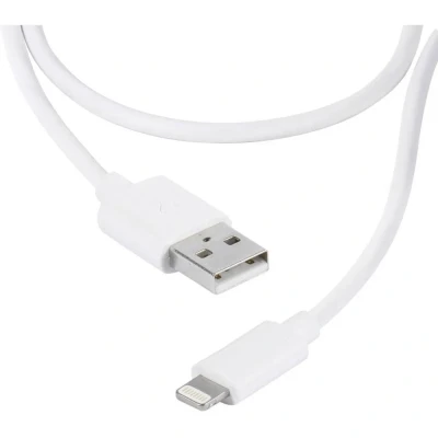 Immagine di Vivanco Cavo USB 2.0 Spina A, Connettore Apple Lightning 1.20 m Bianco 36299