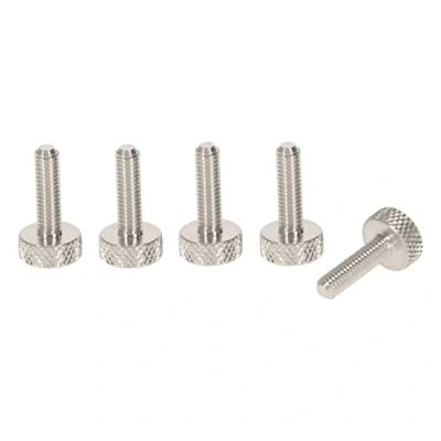 Immagine di PrecisionGeek M3 x 15 mm viti a testa zigrinata in alluminio (set di 5)