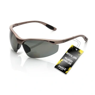 Immagine di voltX &#039;CONSTRUCTOR&#039; POLARIZZATA Bifocale Sicurezza Occhiali da lettura, Certificati CE EN166f / per ciclisti (+2.0 diottrie) Polarized Safety Reading Glasses
