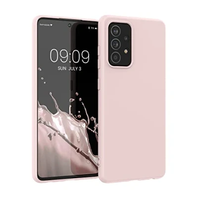 Immagine di kwmobile Custodia Compatibile con Samsung Galaxy A52 / 5G A52s Cover Back Case per Smartphone in Silicone TPU Protezione Gommata coconut swirl
