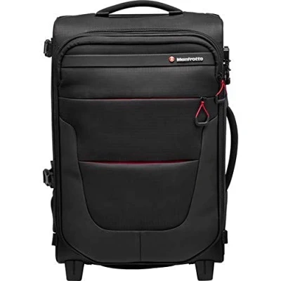 Immagine di Manfrotto Switch 55 Pro Light Trolley Fotografico 2 in 1, Zaino per Videocamere, DSLR, Reflex Professionali, Contiene fino a Corpi Macchina e Obiettivi, Tasca Pc da 17″ Documenti