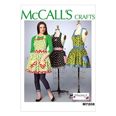 Immagine di McCall&#039;s Patterns Misure: XS, s (8 10), M (12 14), L (16 18), XL (UK 20 22 Cartamodello per Grembiule e Sottogonna